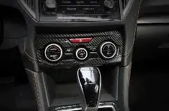 インプレッサ XV 対応 エアコンパネル カーボン カラー