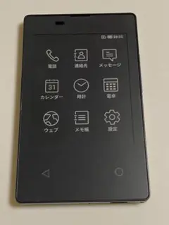 KY-01L 京セラ docomo版 カードケータイ 携帯電話 浮きあり