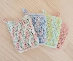 エコたわし・アクリルたわし♡4個