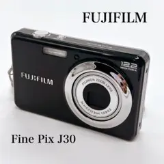 FUJIFILM Fine Pix J30 ブラック 動作品 充電器付き