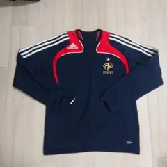 adidas フランス FFF 長袖シャツ
