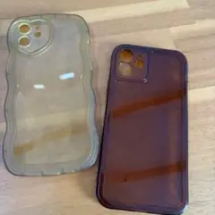 iPhone12 クリアケース　2個セット　iPhone12Pro