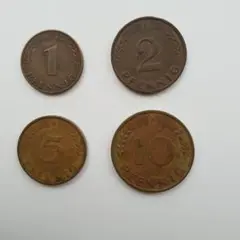 1894年(130年前)ドイツ領ニューギニア 1ペニヒ銅貨 1894年(130年前)ドイツ領ニューギニア 1ペニヒ銅貨