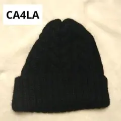 CA4LA ニット帽 ブラック
