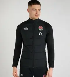 アンブロ ラグビーイングランド代表 サーモジャケット M