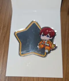 すたぽら　ランダムミラーステッカー　くにくん