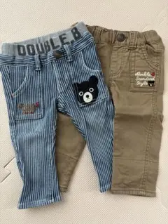 ダブルビー DOUBLE B ボトムスセット 80cm