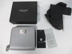 ブラックレーベル・クレストブリッジ 本革二つ折り財布 BLACK LABEL