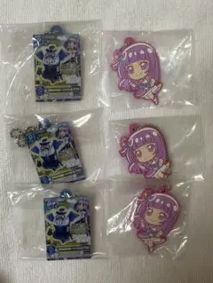 アイカツ×プリパラ THE MOVIE ラバーストラップ氷上スミレ セット