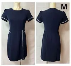 ネイビー ユニフォーム エステ ネイル 美容 サロン 医療系 制服 M