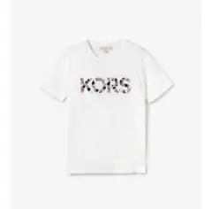 【新品・未使用】【MICHAEL KORS】フラワープリント Tシャツ★S★