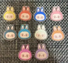 らぶぶアクリルパーツ 4cm 10枚