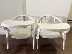 お値下げ❣️3COINS Keiki 豆イス グレー　2個ずつセット