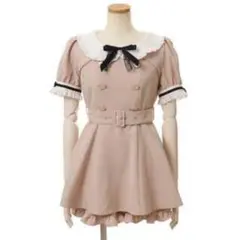 LIZLISA トレンチ風セットアップ ベージュ