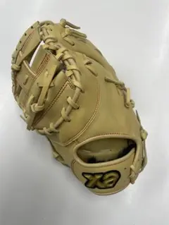 新品 ザナックス 少年軟式用ファーストミット 左投用 クリームブラウン