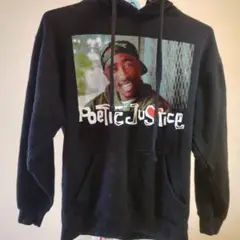 アメカジ#2PAC Poetic Justice パーカ ウェッサイヒップホップ