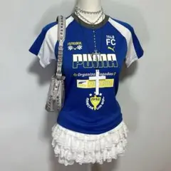 PUMA プーマ　Y2K Tシャツ ピチT グランジ 海外 マクブリング