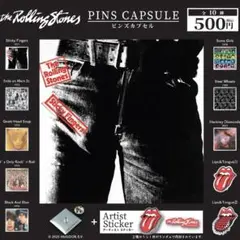 The Rolling Stones ピンズカプセル　全10種《ステッカー付》