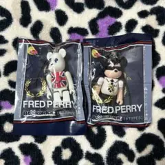 FRED PERRY BE@RBRICK 2種類セット