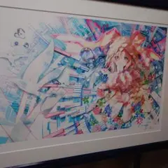 茨乃　版画　羽音 茨乃 版画 羽音 版画