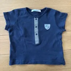 familiar ネイビー Tシャツ 70
