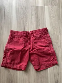 THREE3 T02 FIVE5 レッドショートパンツ M