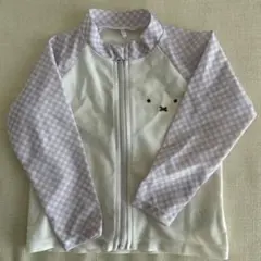 ミッフィー　ラッシュガード　90cm ベージュ
