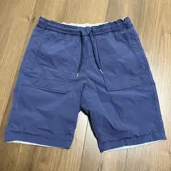 ナノユニバース　リバーシブル　ショートパンツ S