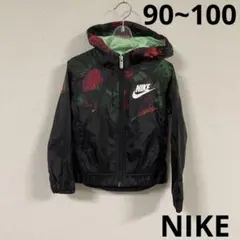 NIKE 花柄 ジャケット ウィンドブレーカー 羽織り物 90~100