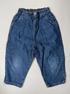 マニーナ manina テーパードデニムパンツ　100