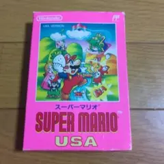 ファミコンスーパーマリオUSA箱説明書つき