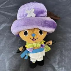 【ジャンク】ワンピース × ドラゴンボール チョッパー ゴテンクス ぬいぐるみ