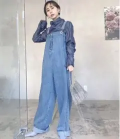 AMERI アメリヴィンテージ ADORKABLE OVERALL DENIM