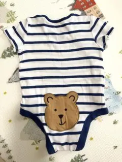 GAP ストライプ柄 クマロンパース