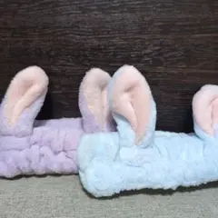 うさみみヘアバンド2個