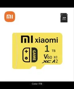 xiaomi MicroSDカード 1TB V60 XC A2