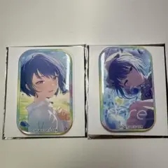 ・新品・　プロセカ　スクエア缶バッジ　桐谷遥vol.46B