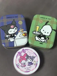 資生堂パーラーサンリオ缶&風月堂サンリオコラボ缶