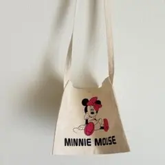 Melan Cleuge ディズニー ミニーマウス ショルダーバッグ サコッシュ