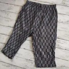 anti label チェック柄 ステテコ