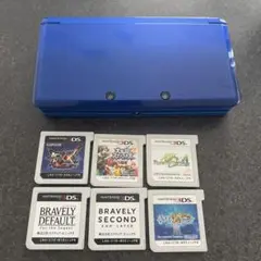 ニンテンドー3DS 本体 青 ゲームソフト付き