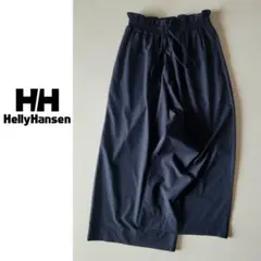 【美品】定価1.6万 HELLY HANSEN テレグライトワイドパンツ M 黒