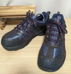 美品　ダンロップ　防水　ウォーキングシューズ　 サイズ24.5cm　4E幅広