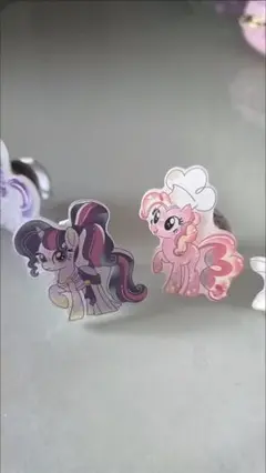 マイリトルポニー マグネット 2個セット