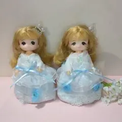 ミキちゃんマキちゃん　青いバラのドレス