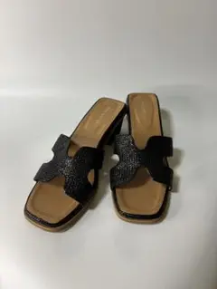 ブラックサンダル Lサイズ