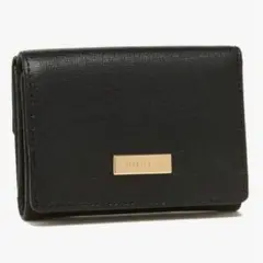 FURLA ブラック 三つ折り財布