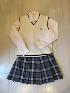 学生服 セーター シャツ スカート 3点セット