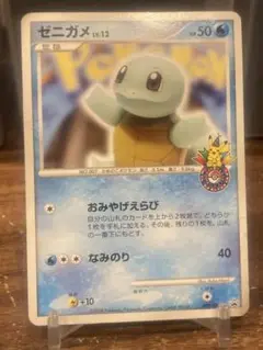 ポケモンカード ゼニガメ プロモ おみやげえらび ゼニガメ おみやげえらび ポケモンセンター プロモ 009/DPtーP
