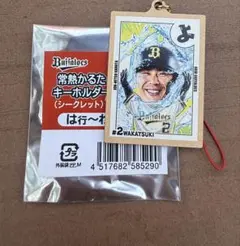 若月健矢　オリックスバファローズ　情熱かるたキーホルダー